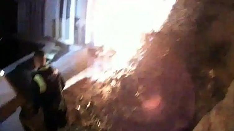 German couple saved from house fire caused by gas leak in southern Spain's Axarquía