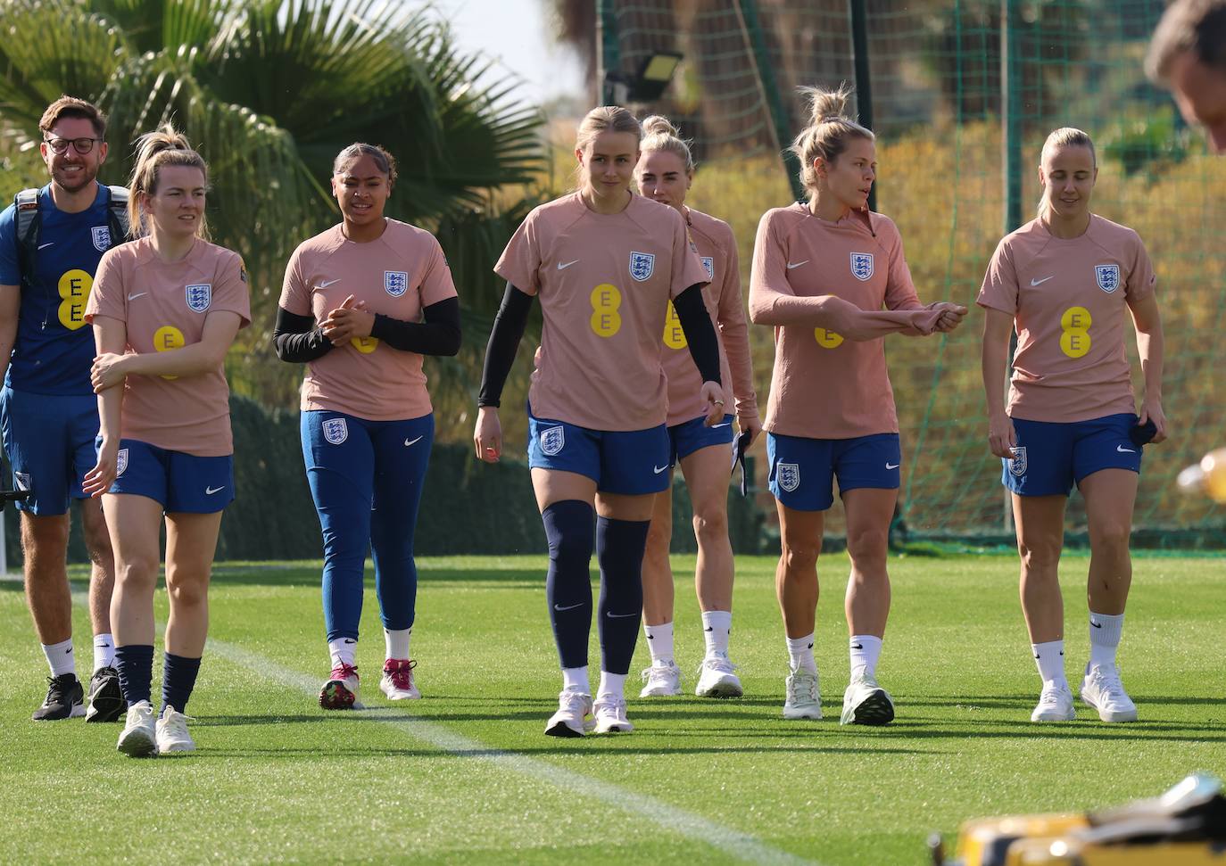 Lionesses train in Marbella - in pictures
