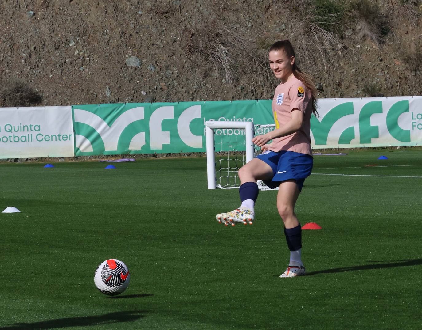 Lionesses train in Marbella - in pictures