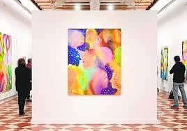 The exhibition consists of 16 works of different formats.