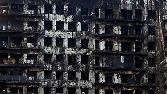 At least six dead and 13 missing in Valencia tower block fire
