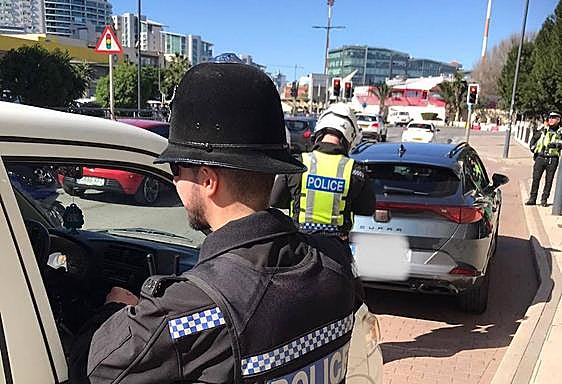 Police launch special operation on the Rock