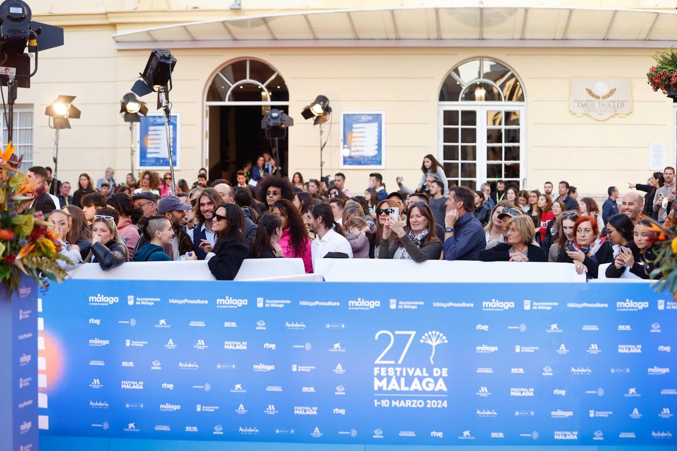 The best photos from the red carpet and opening gala of Malaga's 2024 festival of cinema
