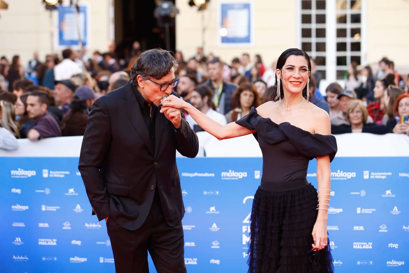 The best photos from the red carpet and opening gala of Malaga's 2024 festival of cinema