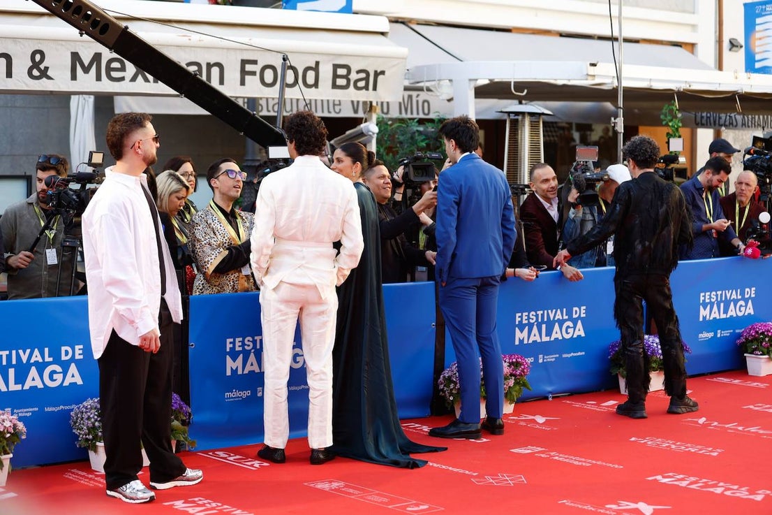 The best photos from the red carpet and opening gala of Malaga's 2024 festival of cinema