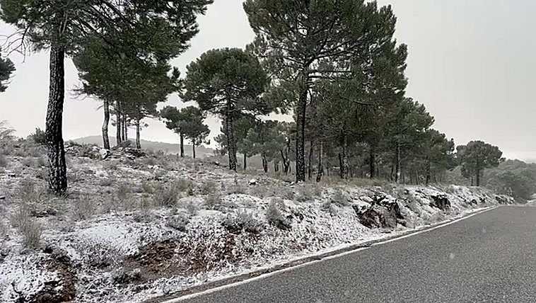 This is the place in Andalucía that registered the lowest temperature in Spain on Sunday, with a freezing minus 14.5C