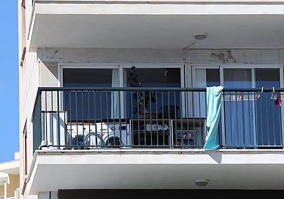 House where the deceased child lived.