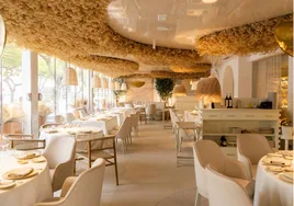 Areia in Marbella, awarded a 'Sol' in the new Repsol guide for foodies in Spain.