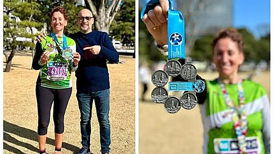 Malaga flight attendant completes six of world's greatest marathons