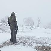 Snow covers the highest peaks of Malaga province, with more forecast tonight and downpours of rain in many areas on Saturday