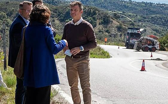 Major works on road from Elviria to La Mairena under way to improve safety