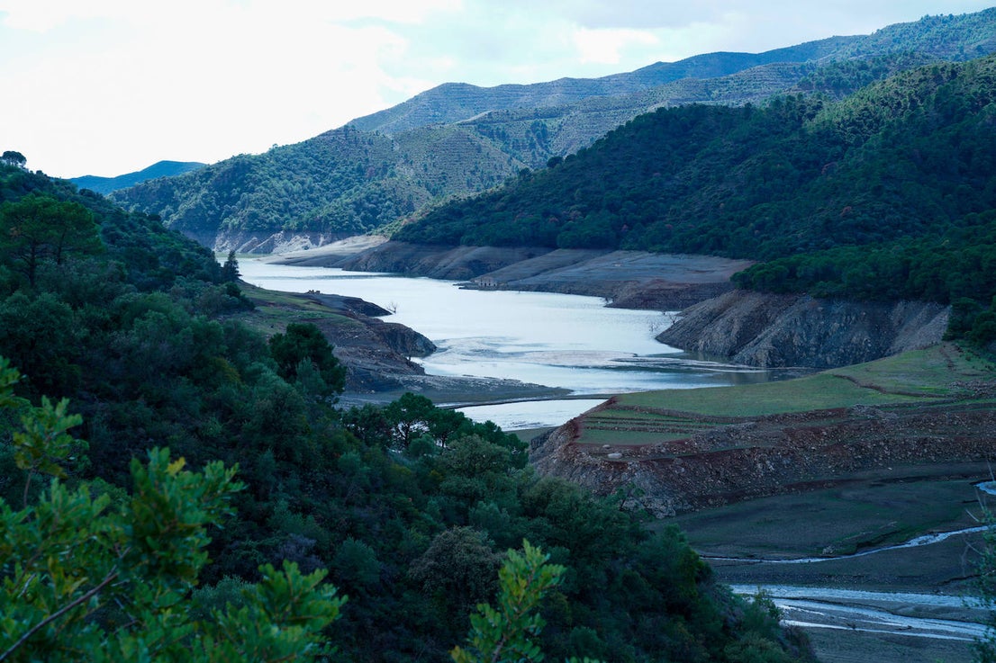 La Concepción reservoir, in Istán