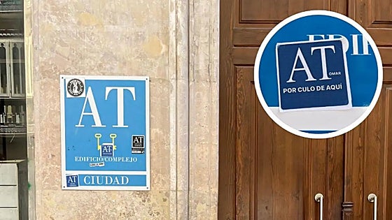 'Go back home' anti-tourism stickers appear on holiday rental flats in Malaga