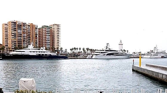 Malaga marina for megayachts reaches cruising speed