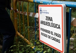 The Villa Romana de Torremuelle archaeological site.