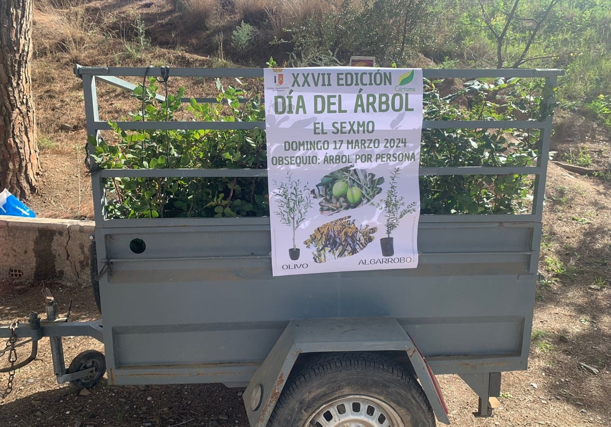 Cártama residents plant 200 trees as part of worldwide environmental day initiative