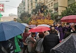 Rain is threatening many of the Holy Week processions in Malaga province.