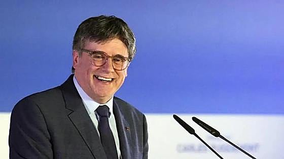 Carles Puigdemont of separatist party Junts will stand in May’s Catalan elections