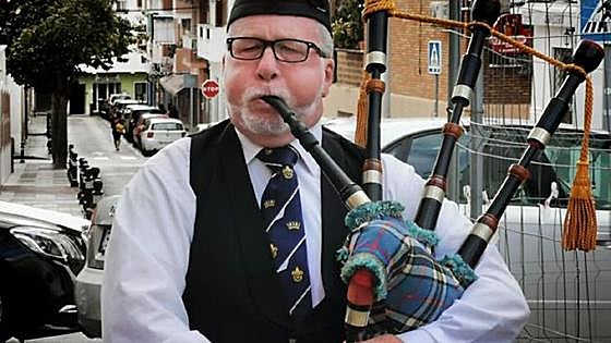 Highland bagpipes take centre stage in Malaga