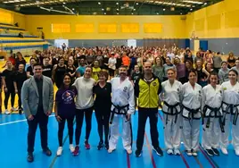The self-defence course was attended by around 250 women.