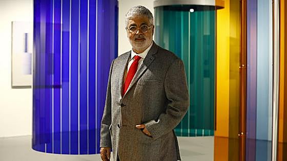 Your eyes will play tricks on you at the new exhibition by Carlos Cruz-Diez at the Pompidou