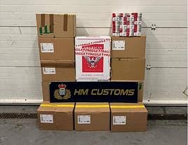 The confiscated tabacco.