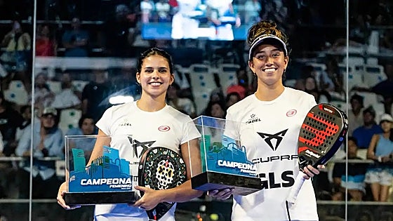 Malaga padel star secures first trophy win of the season