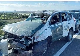 Jail for British man who fractured a Spanish police officer's skull after ramming his patrol car with stolen vehicle