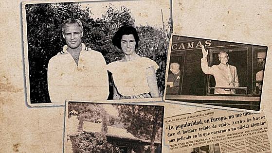 The unpublished photo of Marlon Brando on the Costa del Sol