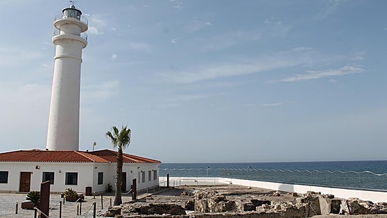 More than 150 years old, this is the Costa del Sol lighthouse that was built on the site of a Roman city