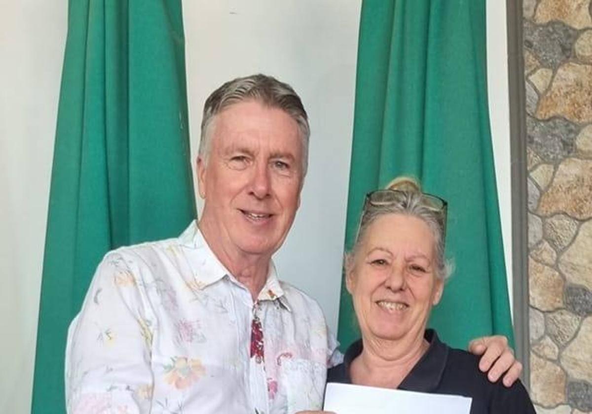 Welcome donation for animal rescue centre in Pizarra