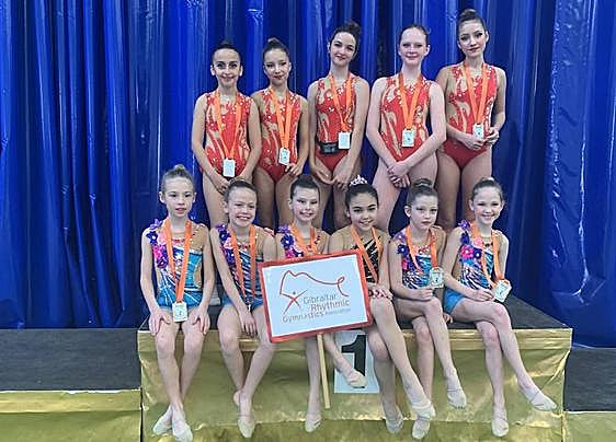Success for young Gibraltar gymnasts in Spain