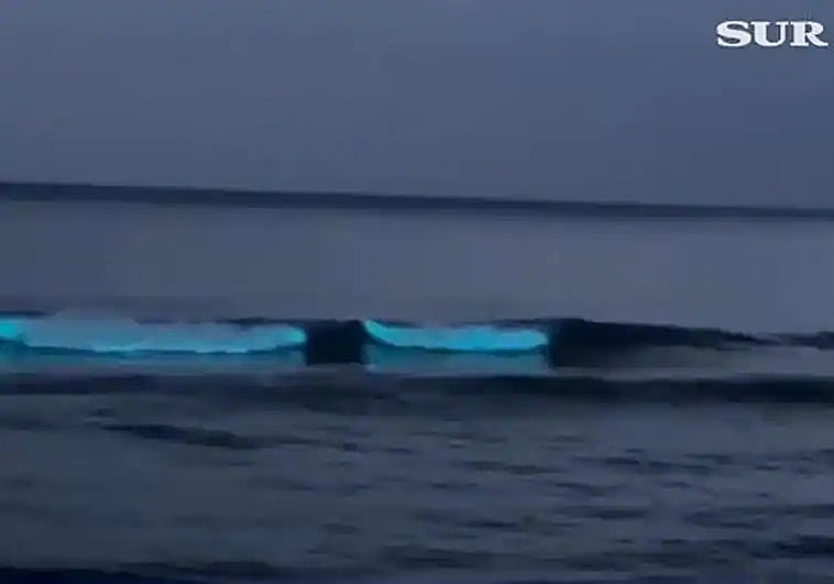 Torre de Benagalbón beach, in Rincón de la Victoria, at the start of the week.
