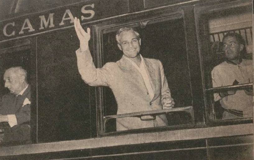 Friday 12 July, the night train to Malaga