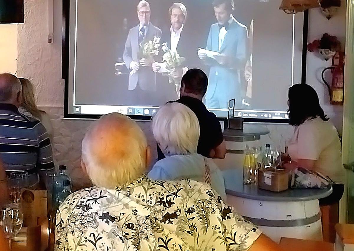 Imagen secundaria 1 - Watching the show on Saturday in Nerja.