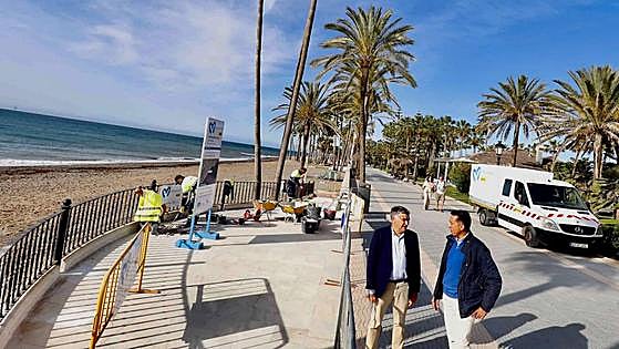 San Pedro starts first stage of improvement work to its popular seafront promenade