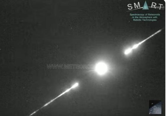 Video: Impressive fireball, brighter than a full moon, streaks across the night sky in the south of Spain