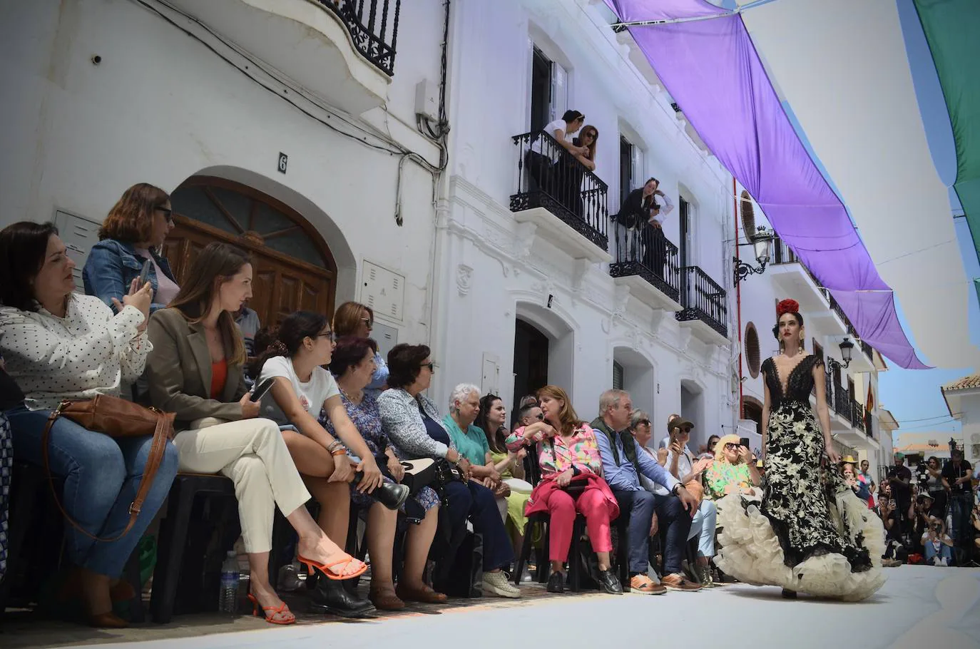 Flamenco fashion show in Alhaurín el Grande