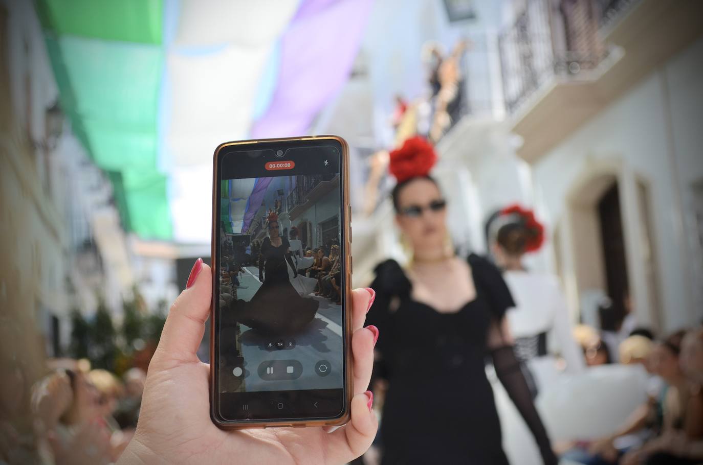 Flamenco fashion show in Alhaurín el Grande