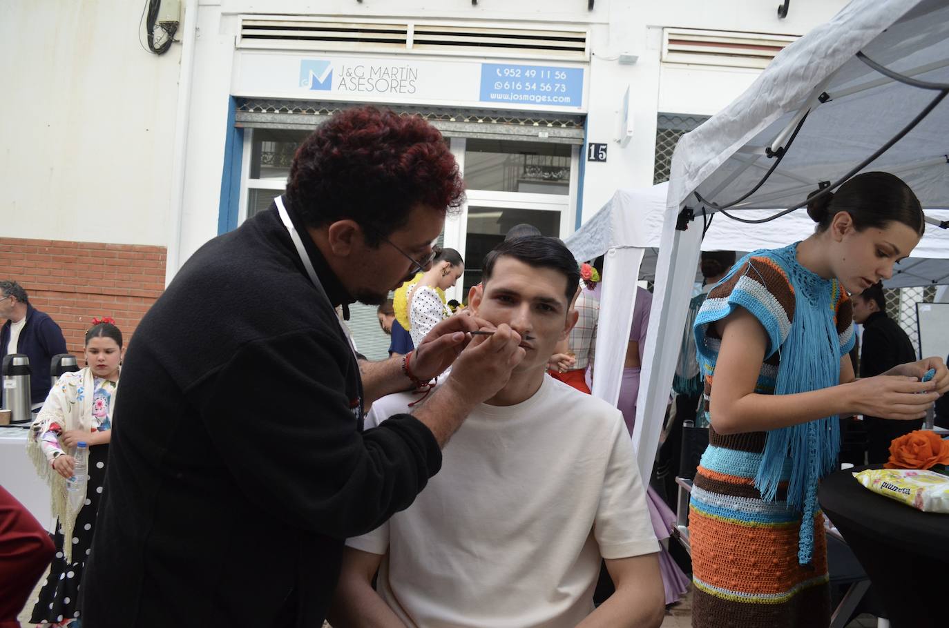 Flamenco fashion show in Alhaurín el Grande
