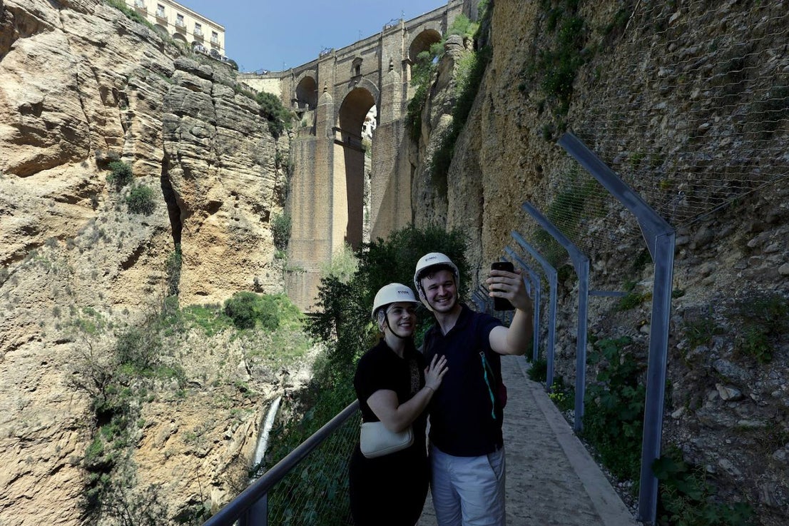 Ronda's new gorge walk tourist attraction opens to public, in pictures