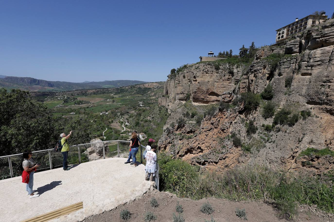 Ronda's new gorge walk tourist attraction opens to public, in pictures
