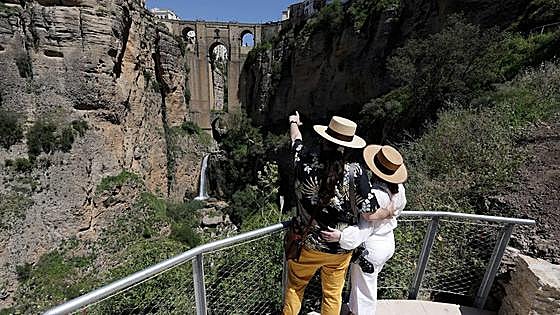 Ronda's new gorge walk tourist attraction opens to public, in pictures