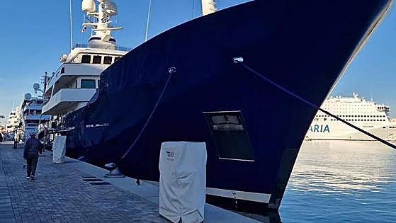 Malaga megayacht marina gets quayside electricity connection after two years