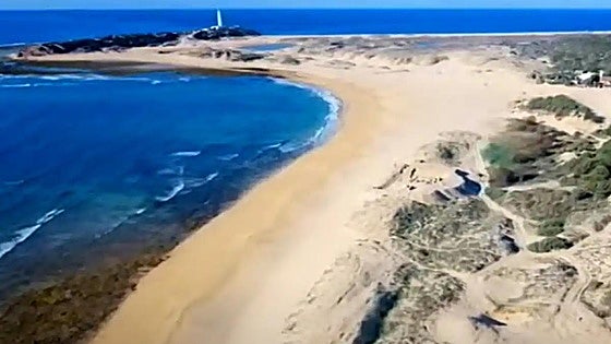 Unique in Andalucía, this is the Trafalgar sand spit - a jewel of Mother Nature