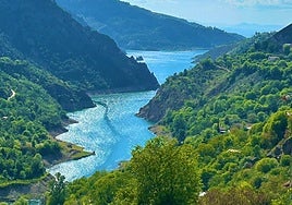 Image of Güéjar Sierra after the recent rains.