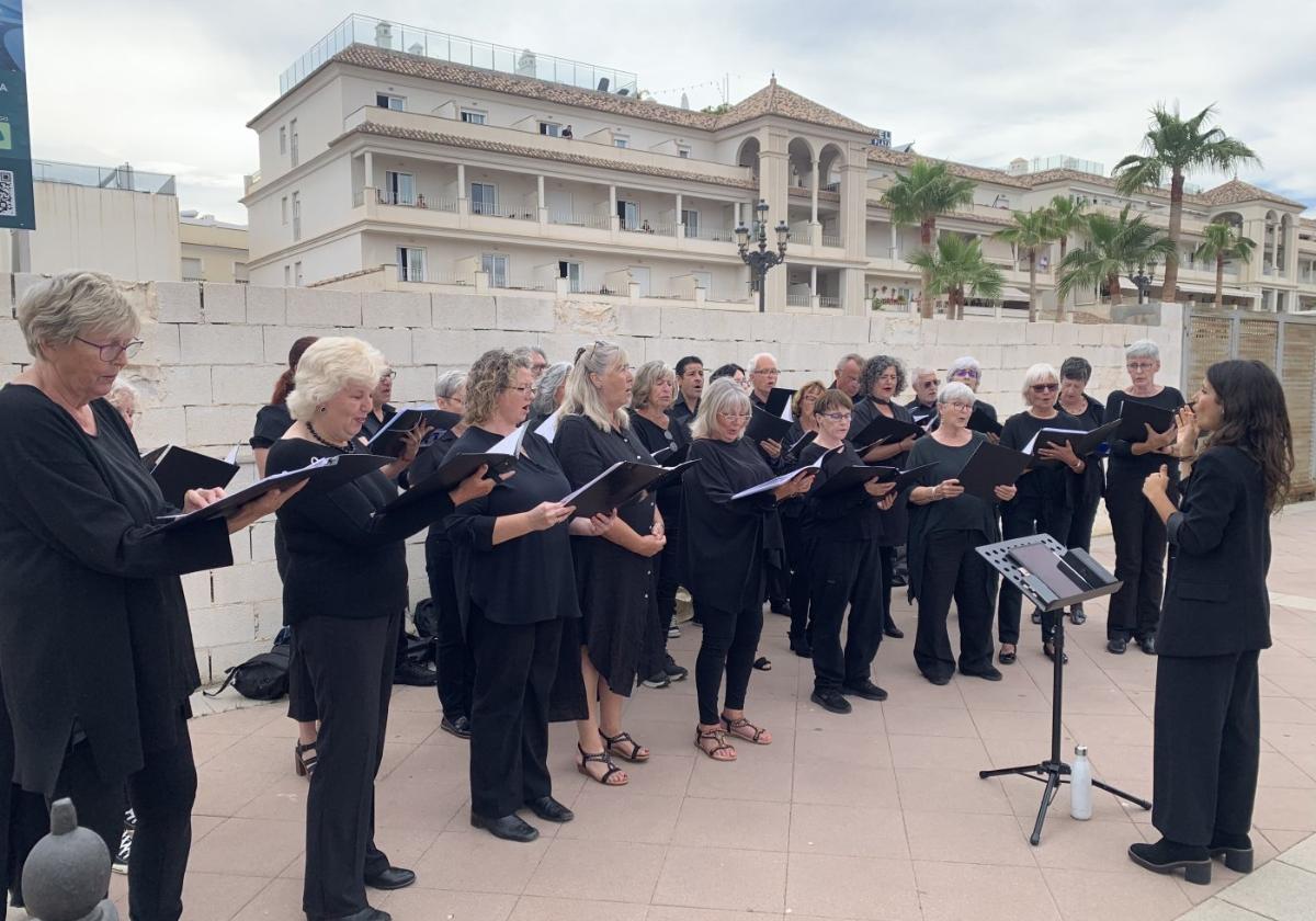 Coraxalia choir offers international concert in iconic Nerja square