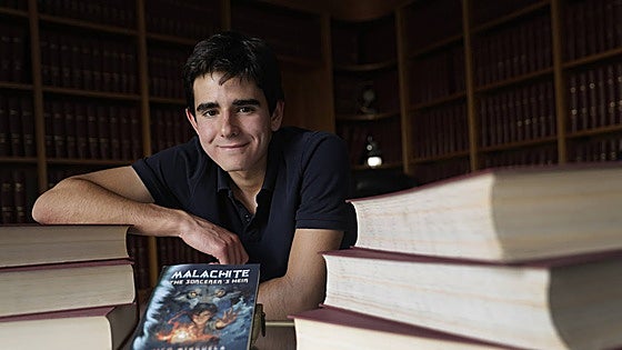 Nico Minguela, a teenage novelist on the Costa: five books at just 15