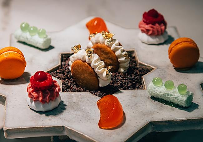 One of the dishes at the Faralá restaurant.