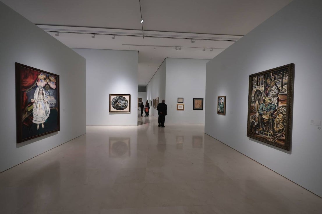 Marie Blanchard at Malaga's Picasso museum